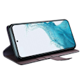 Miniatyrbillede 3 af 8: Ægte læder etui Samsung Galaxy A54 Brun