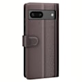 Pikkukuva 10 / 10: Aito nahkakotelo Google Pixel 7 - Ruskea