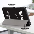 Pikkukuva 5 / 9: Samsung Galaxy Tab A9 -kotelo Tri-fold Don't Touch Me