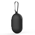 Miniatyrbillede 2 af 2: Silikonecover med karabinhage til Galaxy Buds/Buds Plus - Sort