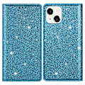 Miniatyrbillede 1 af 7: Glitter Pungetui iPhone 13 Blå