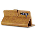 Miniatyrbillede 4 af 7: LC.IMEEKE Pungetui Samsung Galaxy A16 Cognac