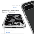 Miniatyrbild 3 av 5: 360 Full Cover Edge Case Google Pixel 9 Pro XL Transparent
