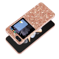 Miniatyrbild 3 av 6: Glitterskal Samsung Galaxy Z Flip 5 Roséguld