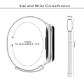Miniatyrbillede 3 af 3: Milanese Loop Rem til Xiaomi Mi Band 5/6 Guld