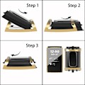 Miniatyrbild 5 av 5: Heltäckande TPU Skal Fitbit Charge 3/4 Guld