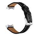Pikkukuva 4 / 7: Aito nahkaranneke Fitbit Charge 3/4 Musta