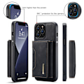 Miniatyrbillede 9 af 10: DG.MING 2 i 1 Magnetisk Kortlomme Etui iPhone 14 Pro Sort