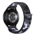 Miniatyrbillede 2 af 3: Nylonrem til Samsung Galaxy Watch FE - Camouflage - Sort