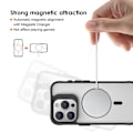 Miniatyrbillede 5 af 7: Magnetisk MagSafe Skal iPhone 16 Pro Sort