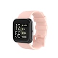 Pikkukuva 1 / 5: Fitbit Versa/Versa 2 -silikoniranneke, vaaleanpunainen