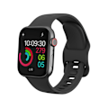Pikkukuva 1 / 5: Silikoniranneke Apple Watch Series 10 46mm Musta