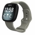 Silikonarmband Fitbit Versa 3/Sense Grå