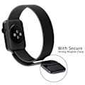 Miniatyrbillede 2 af 3: Milanese Loop Armbånd Apple Watch 42/44/45/49mm Sort