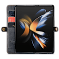 Miniatyrbillede 2 af 8: CaseMe Slim Pungetui Samsung Galaxy Z Fold 4 Sort