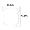 Pikkukuva 7 / 7: Edge Kotelo Apple Watch Series 10 42mm Musta