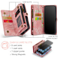 Miniatyrbillede 6 af 10: CaseMe Multi-Slot 2 i 1 Pungetui iPhone 15 Pro Max Rosa