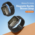 Miniatyrbillede 3 af 9: Dux Ducis Elastisk Nylonvævet Rem Apple Watch 38/40/41 mm Sort
