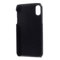 Pikkukuva 6 / 6: Nahkainen korttikotelo iPhone XR Musta