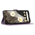 Pikkukuva 3 / 4: Perhoskuvioitu nahkakotelo Google Pixel 8 Prolle, lila