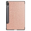 Pikkukuva 8 / 9: Samsung Galaxy Tab S7/S8 Kotelo Tri-fold Ruusukulta