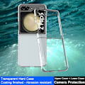 Miniatyrbillede 2 af 5: IMAK Samsung Galaxy Z Flip 5 Etui TPU Crystal Clear