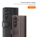 Miniatyrbillede 5 af 9: Ægte læder etui Samsung Galaxy A55 Brun