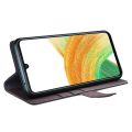 Miniatyrbillede 3 af 6: Ægte læderetui Samsung Galaxy A33 Brun