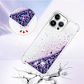 Miniatyrbillede 3 af 3: Glitter Bling TPU Cover iPhone 16 Pro Max Lilla