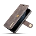 Miniatyrbillede 4 af 7: DG.MING 2-i-1 Magnet Pung iPhone 13 Pro Max Brun