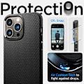 Miniatyrbillede 10 af 10: Spigen iPhone 14 Pro Max Cover Liquid Air Sort