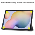 Pikkukuva 4 / 9: Samsung Galaxy Tab S7 Plus/S8 Plus 12.4 Kotelo Tri-fold Harmaa