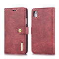 Miniatyrbild 8 av 8: DG.MING 2-in-1 Magnet Wallet iPhone XR Red