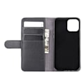 Miniatyrbillede 2 af 5: Ægte læder etui iPhone 12 Pro Max Sort