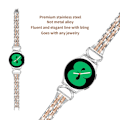 Pikkukuva 3 / 4: Kaksoistimanttiranneke Samsung Galaxy Watch FE Hopea/Ruusukulta