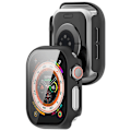 Miniatyrbillede 6 af 7: Skal til Apple Watch Series 10 42mm Hårdplast + Glas Sort