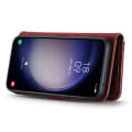 Miniatyrbild 3 av 9: DG.MING 2-in-1 Magnet Wallet Samsung Galaxy A55 Red