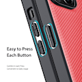 Pikkukuva 6 / 6: Dux Ducis Fino -sarjan kuori iPhone 14 Plus -punainen