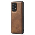 Miniatyrbild 8 av 8: DG.MING 2-in-1 Magnet Wallet Samsung Galaxy A53 Cognac