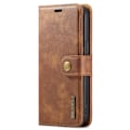 Miniatyrbillede 5 af 10: DG.MING 2-i-1 Magnet Pung iPhone 14 Cognac