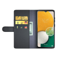 Miniatyrbillede 2 af 5: Ægte læderetui Samsung Galaxy A14 Sort