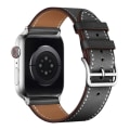 Pikkukuva 1 / 5: Imak Nahkaranneke Apple Watch 41mm Series 9 Musta