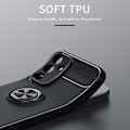 Miniatyrbillede 4 af 8: Etui med ringholder til Samsung Galaxy S23 FE Sort