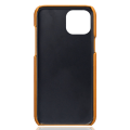 Pikkukuva 4 / 4: Nahkakuori korttipaikoilla iPhone 15 Plus Cognac