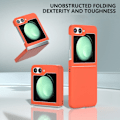 Pikkukuva 2 / 6: Kuminen kova kuori Samsung Galaxy Z Flip 6 - Oranssi