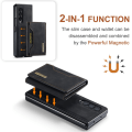 Miniatyrbillede 5 af 9: DG.MING 2 i 1 Magnetisk Kortlomme Etui Samsung Galaxy Z Fold 4 B