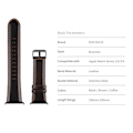 Pikkukuva 7 / 8: Dux Ducis Nahkainen ranneke Apple Watch Series 10 42mm Ruskea