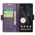 Miniatyrbillede 2 af 10: CaseMe Slim Pungetui RFID-beskyttelse Google Pixel 8 Pro Lilla