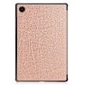 Miniatyrbild 9 av 9: Samsung Galaxy Tab A8 10.5 Fodral Tri-fold Roséguld