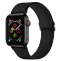 Miniatyrbillede 2 af 5: Elastisk Nylonrem til Apple Watch 45mm Series 9 Sort
